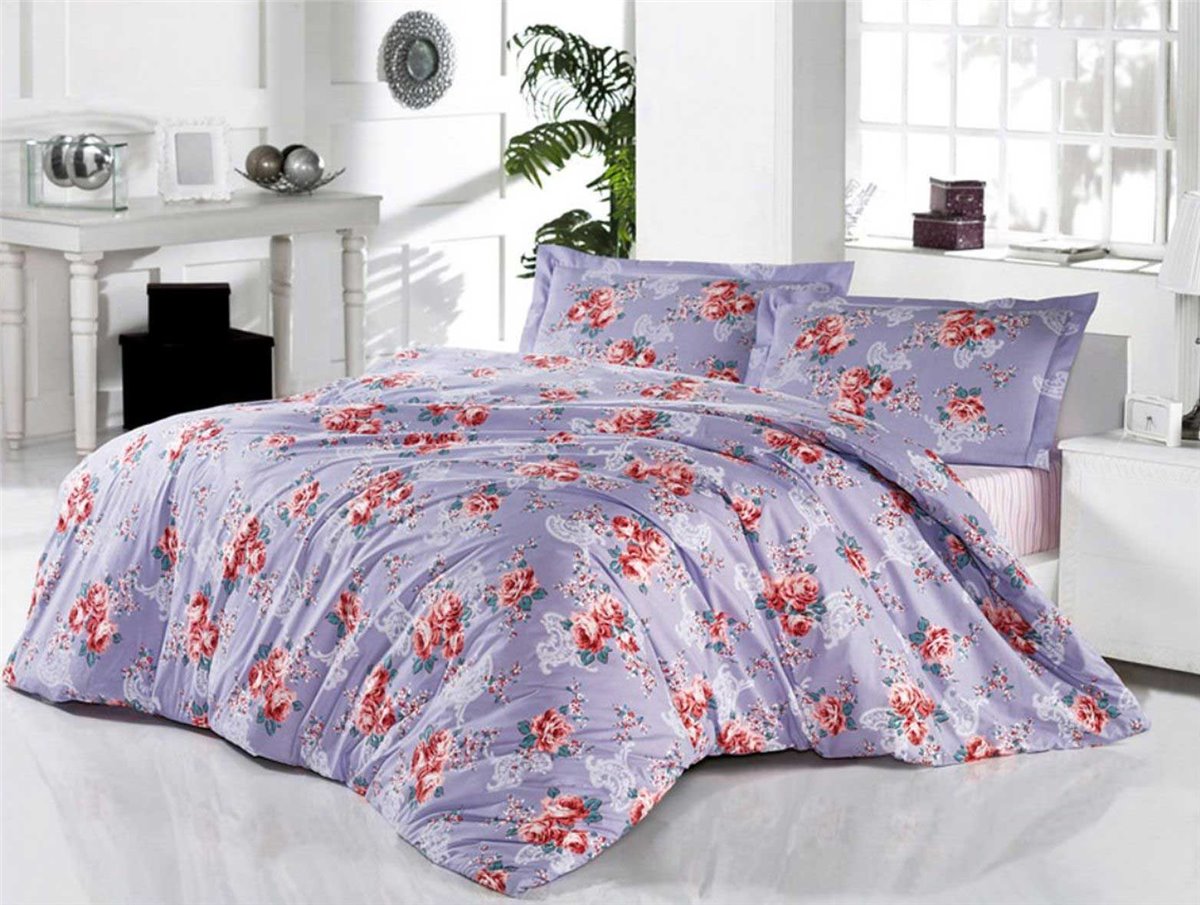 Bettwäsche, 3tlg , 200x200cm #FERAY