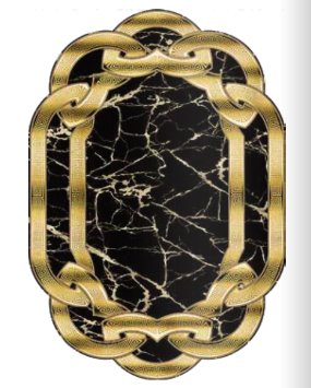 Teppich Kurzflor Wohnzimmer Läufer Set 80x150cm, 80x200cm, 120x180cm, 160x230cm