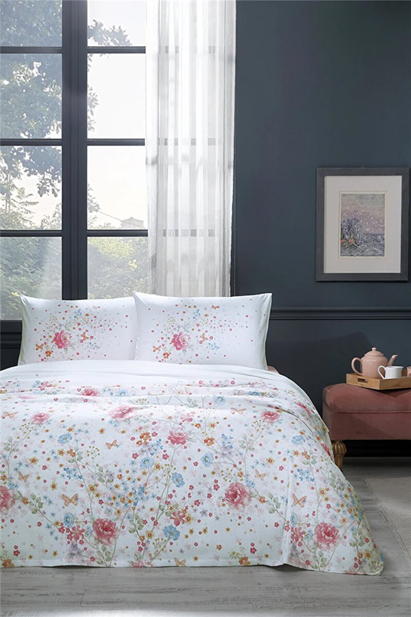 4tlg Bettwäsche 200x220cm Baumwolle VISTERYA