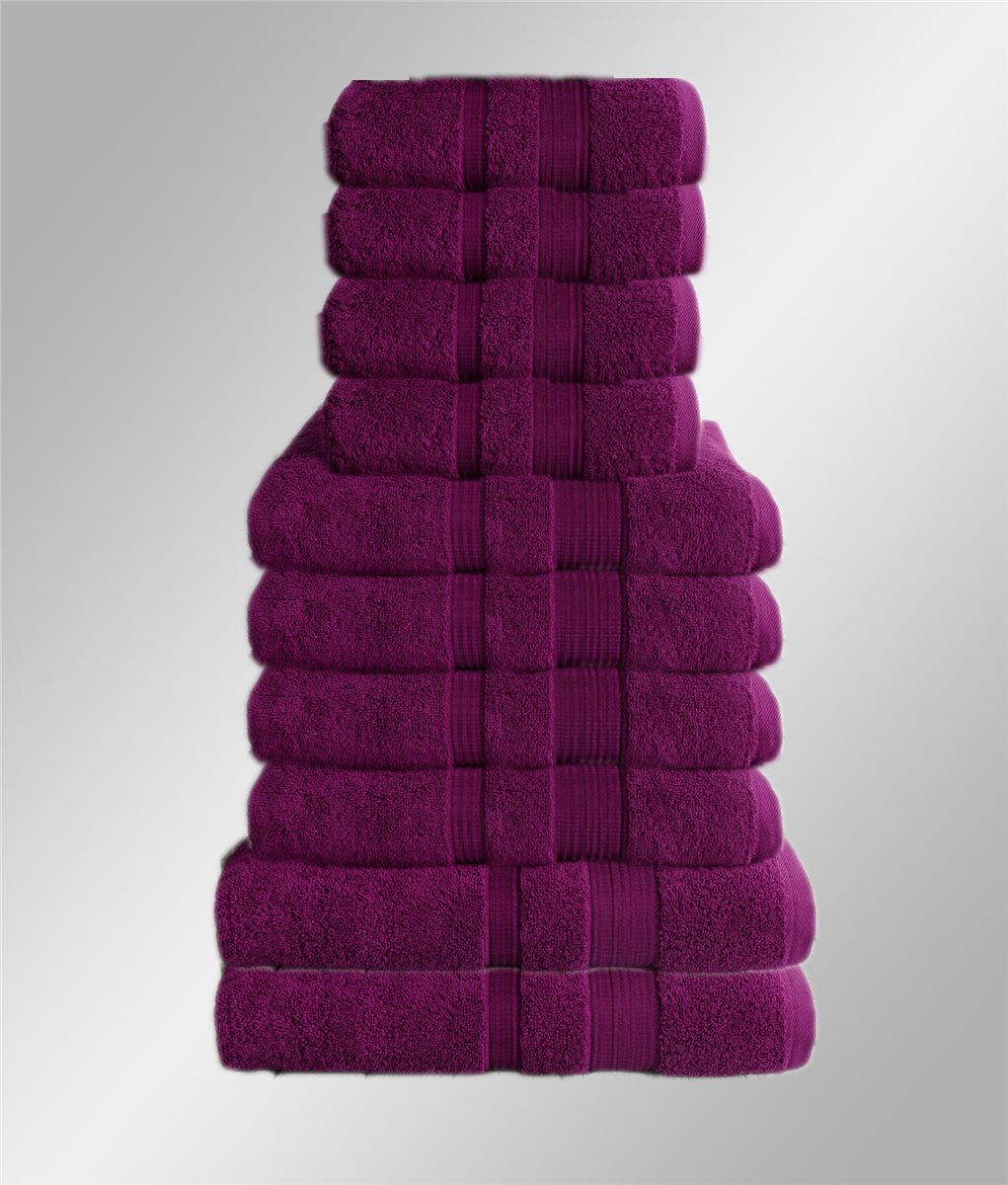 Gästetuch, 30x50 cm, Dunkellila