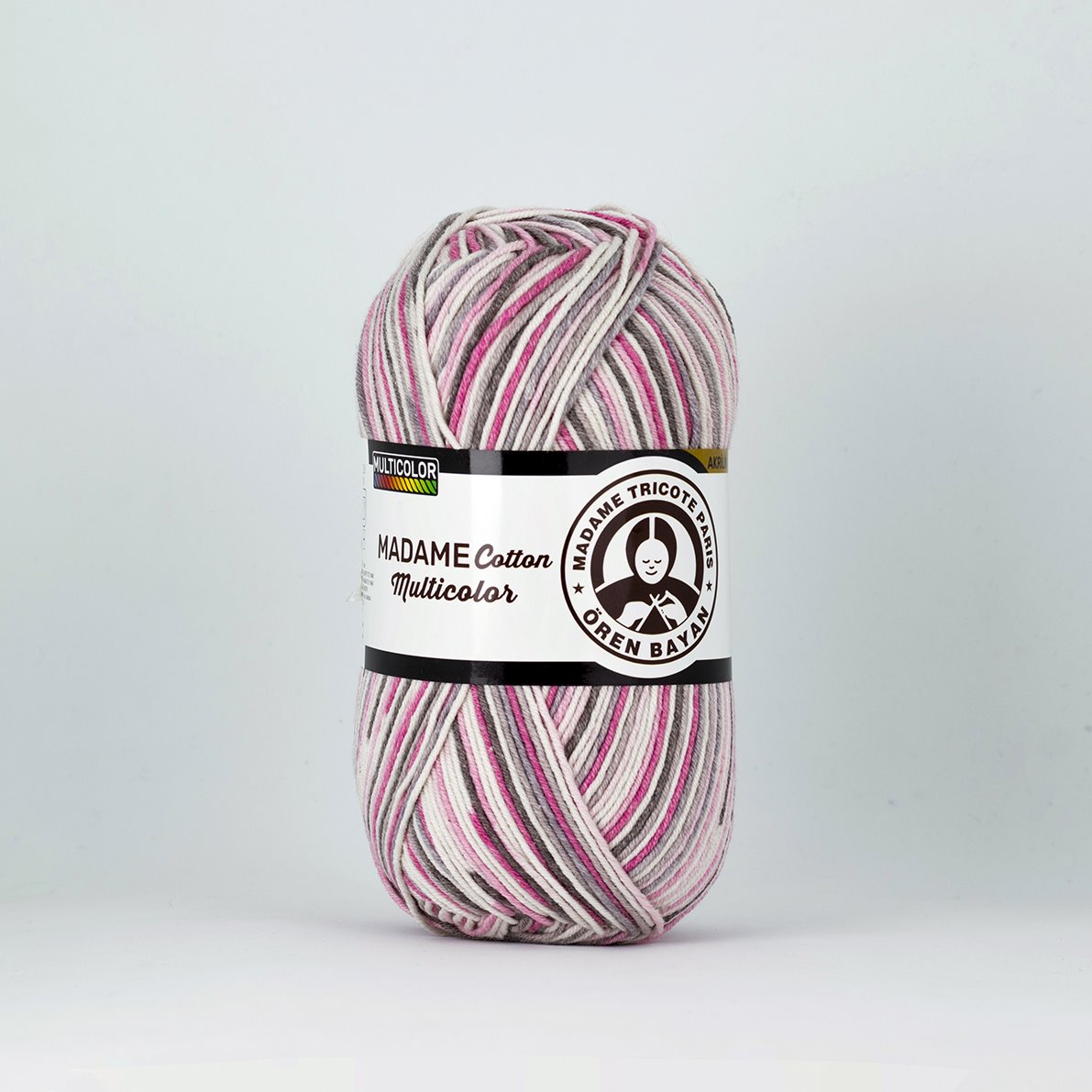 Garn Madame Color Multicol #450, 5x100g