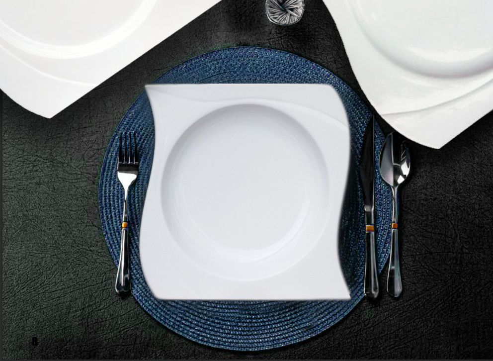 Kombiservice Chardon, weiß, 36tlg, 6 Personen