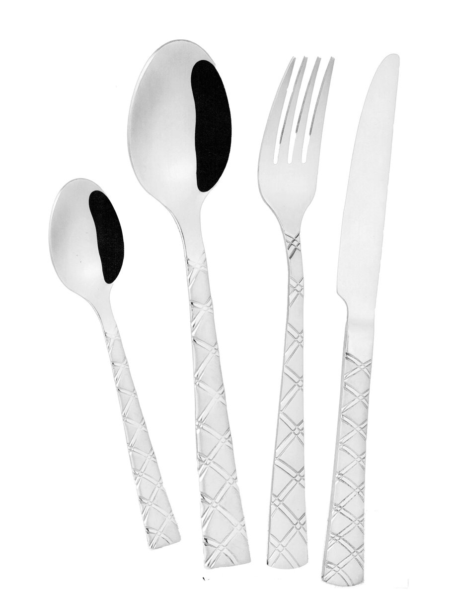 Besteck Set Tullip #22, 84tlg, Edelstahl 18/10